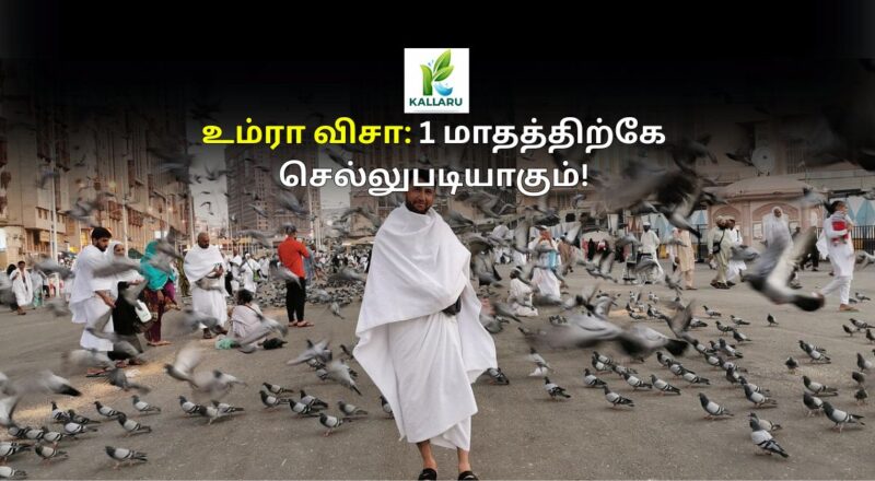 Umrah Visa: Valid for 1 month only!