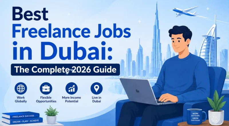 Looking for high-paying freelance jobs in Dubai? Discover the most in-demand skills, average salaries, legal requirements, and top platforms in our 2026 guide.