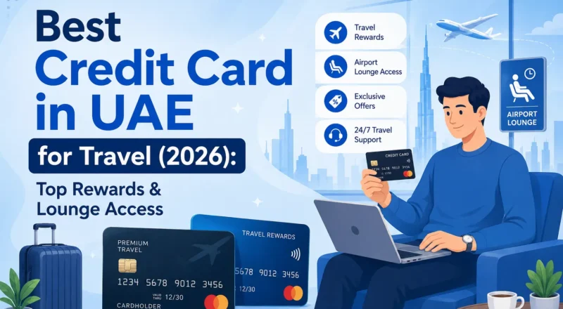 Compare the best credit card in UAE for travel in 2026. Learn how to maximize airline miles, airport lounge access, and free travel insurance.