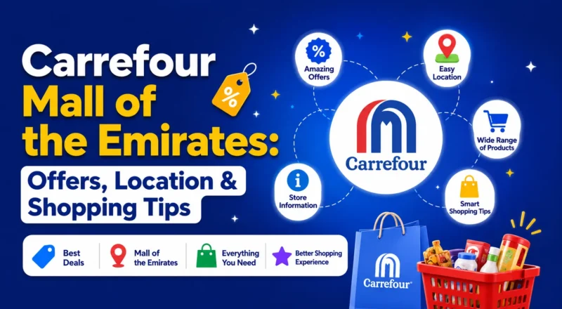 Carrefour Mall of the Emirates shopping guide in Dubai