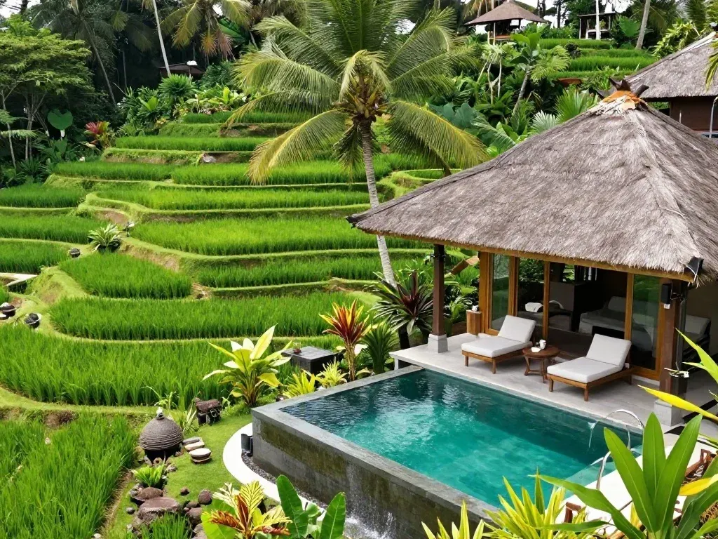 7 Elite Luxury Travel Destinations 9 Luxury private pool villa in the Bali jungle