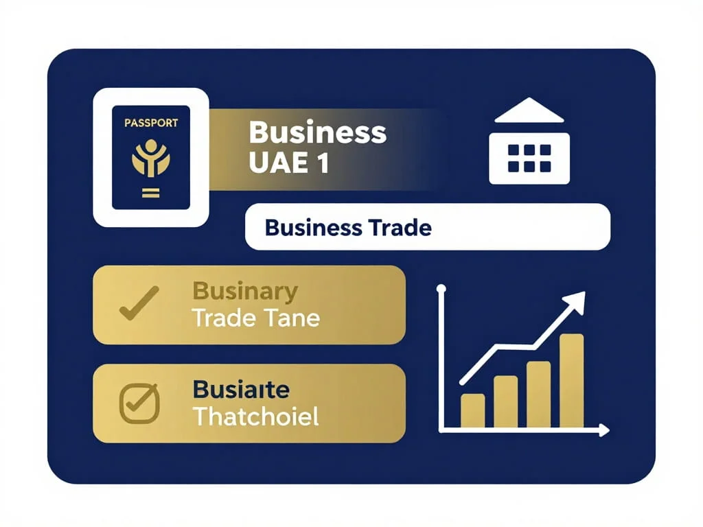 Car Loan for Self Employed in UAE: Requirements & Tips 4 A visual checklist showing the required documents for a self-employed car loan in the UAE, including trade license and bank statements.