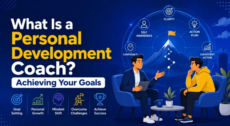 What is a personal development coach , how they help you achieve goals, build habits, and boost confidence in our complete coaching guide.