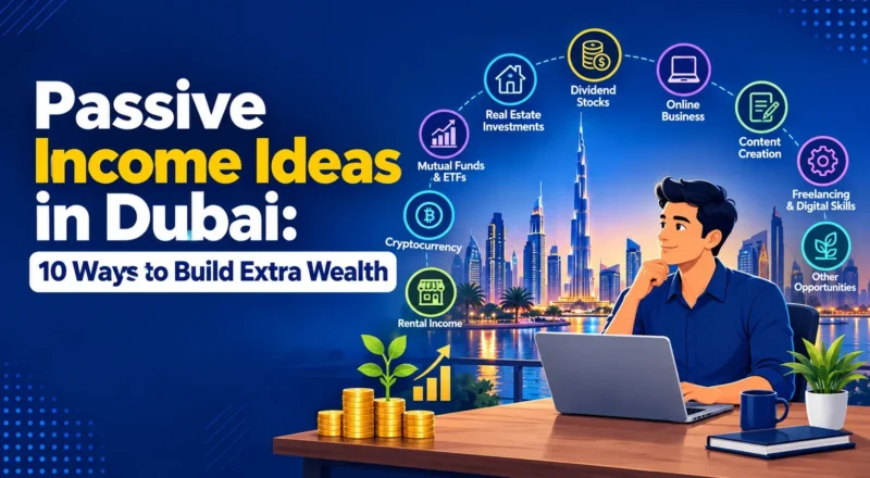Discover the top 10 passive income ideas in Dubai. From real estate and REITs to digital products, learn how to build extra cash flow in the UAE today.